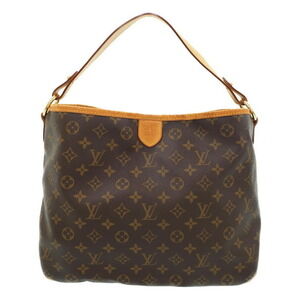 Louis Vuitton Monogram Leather Brown Delightful Semi Shoulder Bag